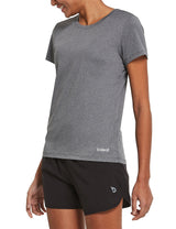 Women's Short-Sleeve Quick-Dry Crewneck Running Shirt