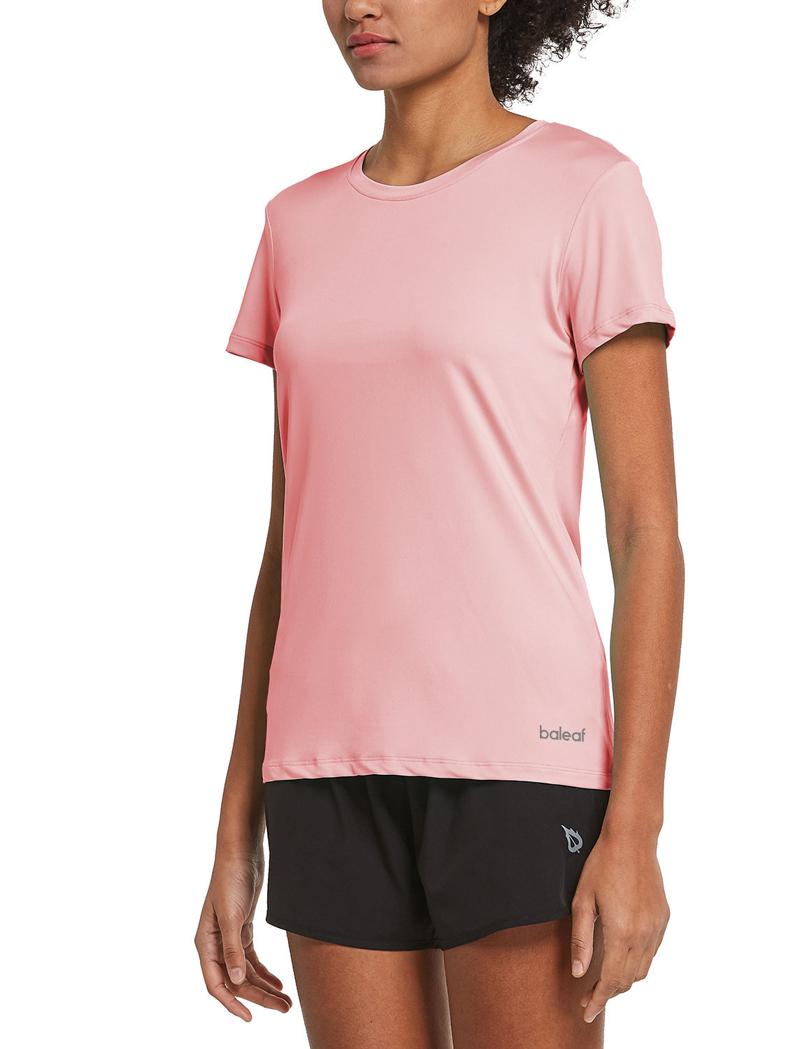 Women's Short-Sleeve Quick-Dry Crewneck Running Shirt