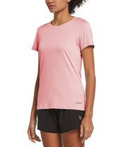 Women's Short-Sleeve Quick-Dry Crewneck Running Shirt