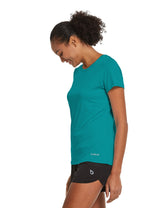 Women's Short-Sleeve Quick-Dry Crewneck Running Shirt