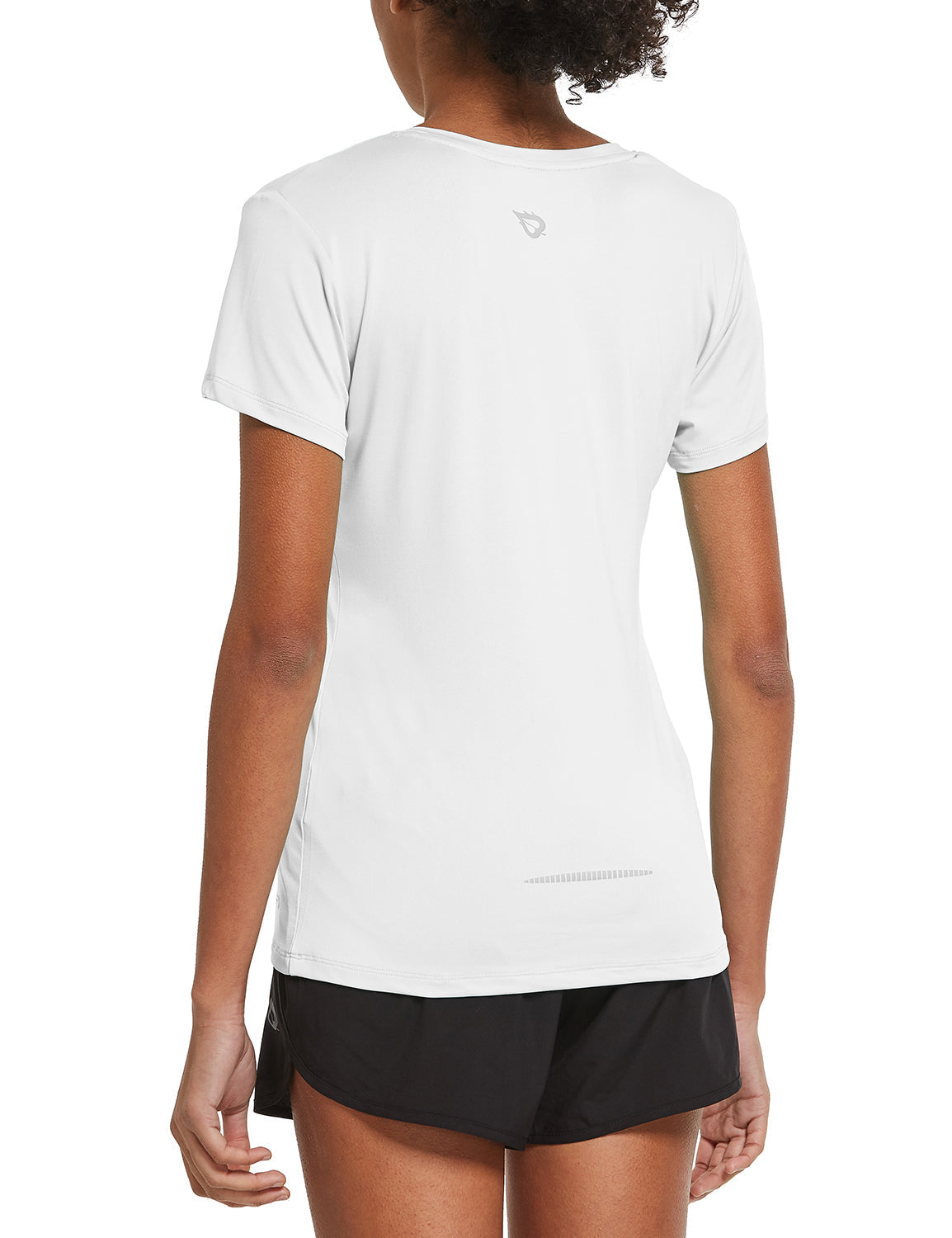 Women's Short-Sleeve Quick-Dry Crewneck Running Shirt
