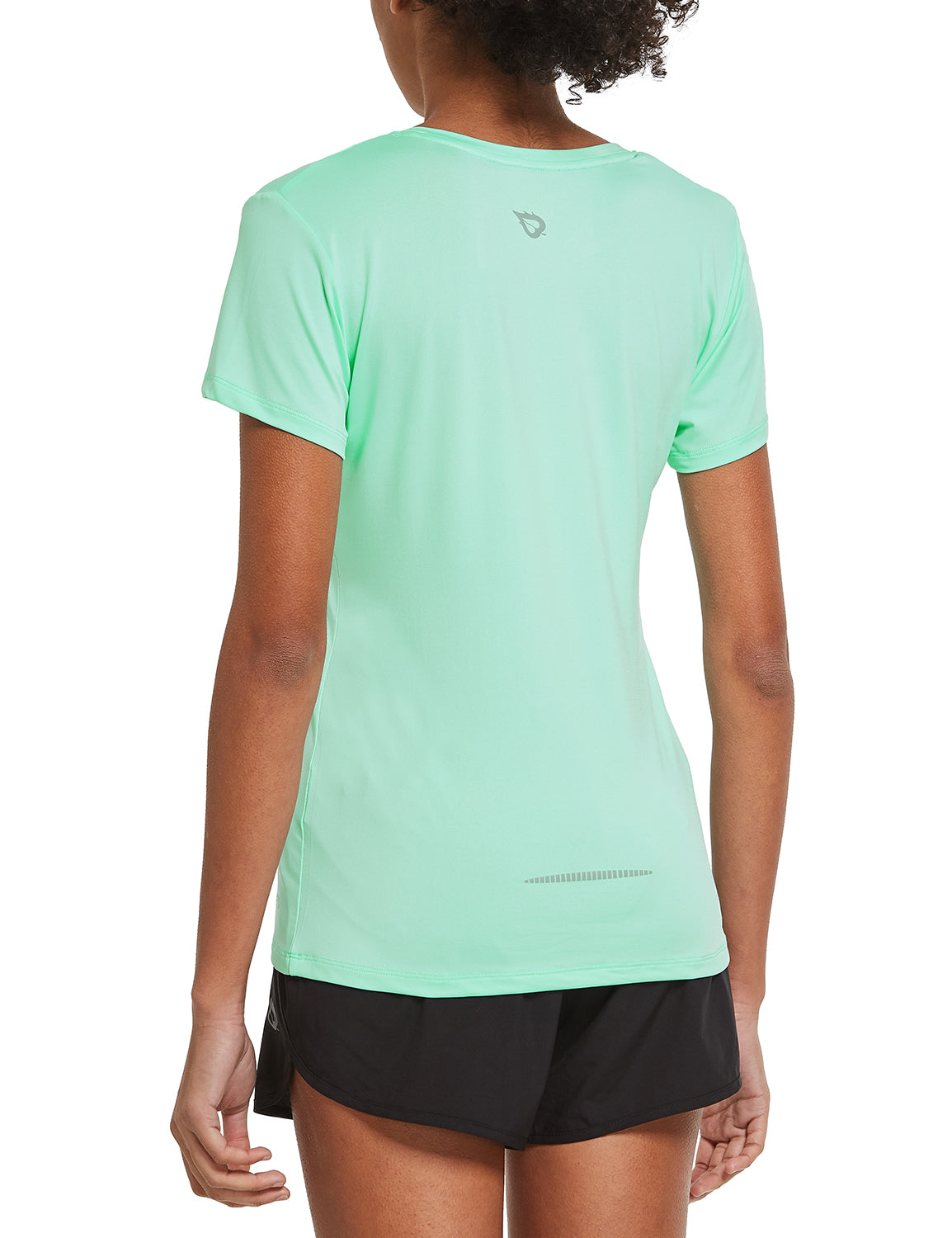 Women's Short-Sleeve Quick-Dry Crewneck Running Shirt