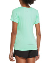 Women's Short-Sleeve Quick-Dry Crewneck Running Shirt