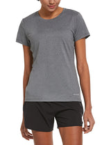 Women's Short-Sleeve Quick-Dry Crewneck Running Shirt