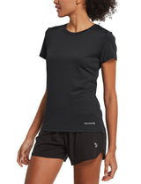 Women's Short-Sleeve Quick-Dry Crewneck Running Shirt