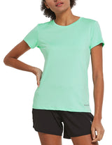 Women's Short-Sleeve Quick-Dry Crewneck Running Shirt