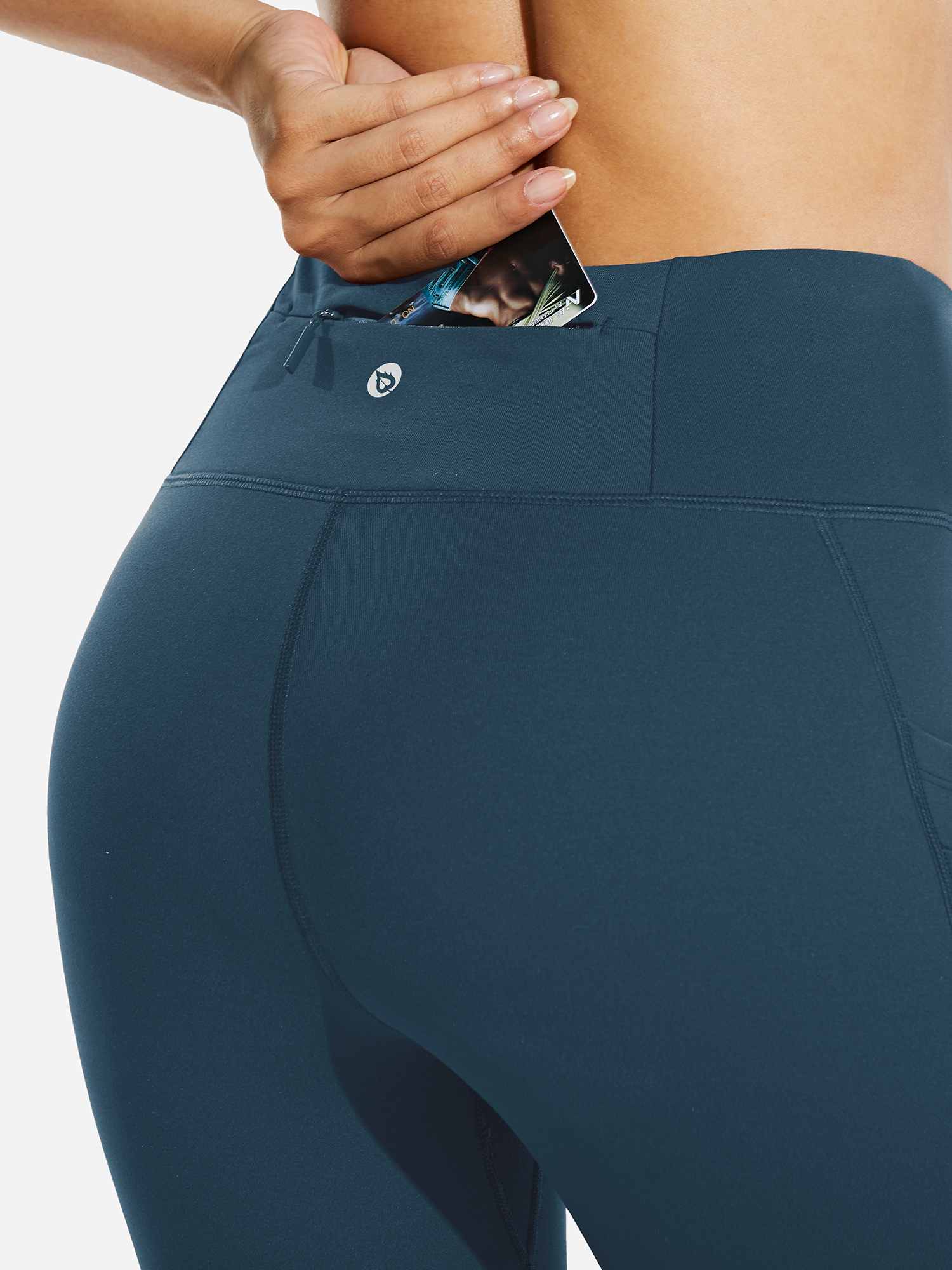 Laureate Thermal Zipper Pocket leggings