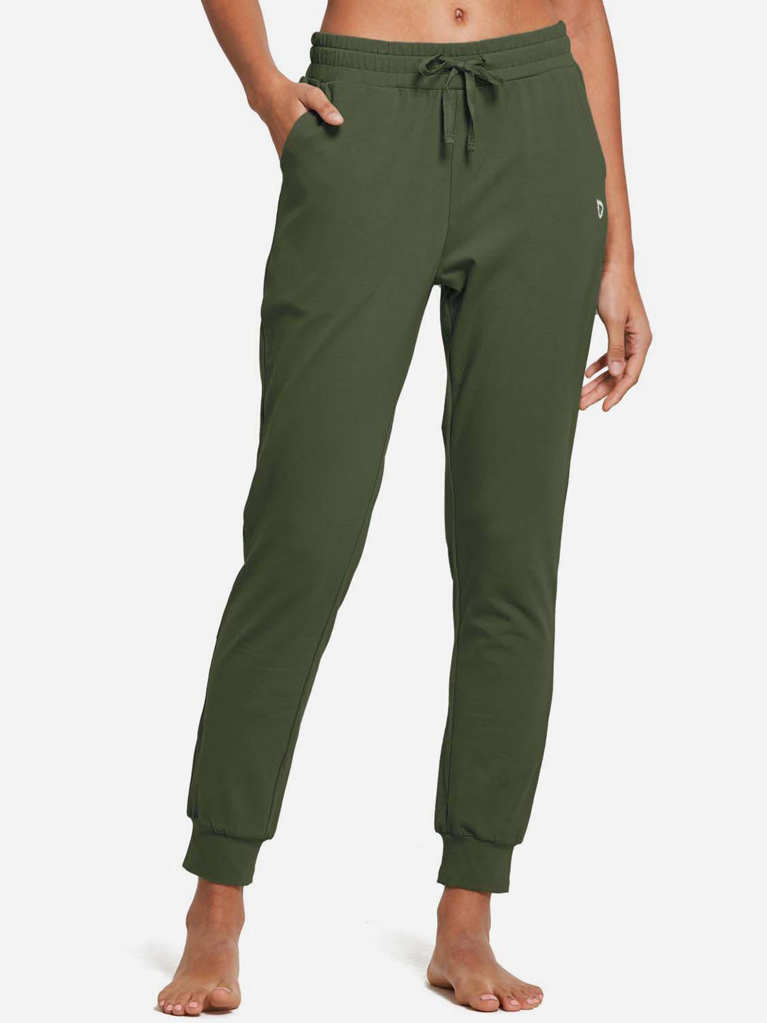 Women's Cotton Tapered Sweatpants