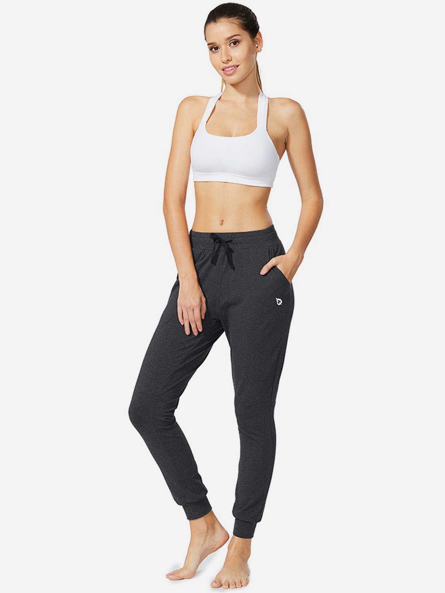 Women's Cotton Tapered Sweatpants