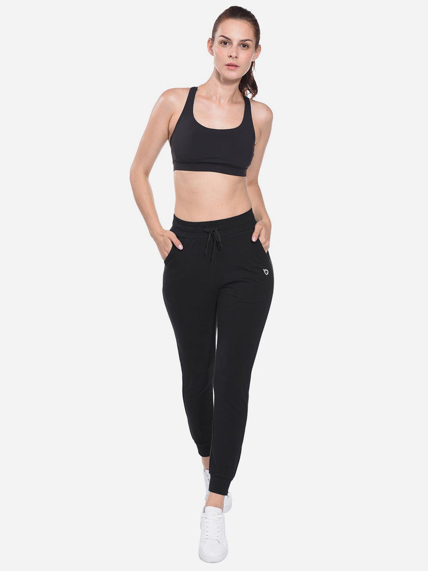 Women's Cotton Tapered Sweatpants