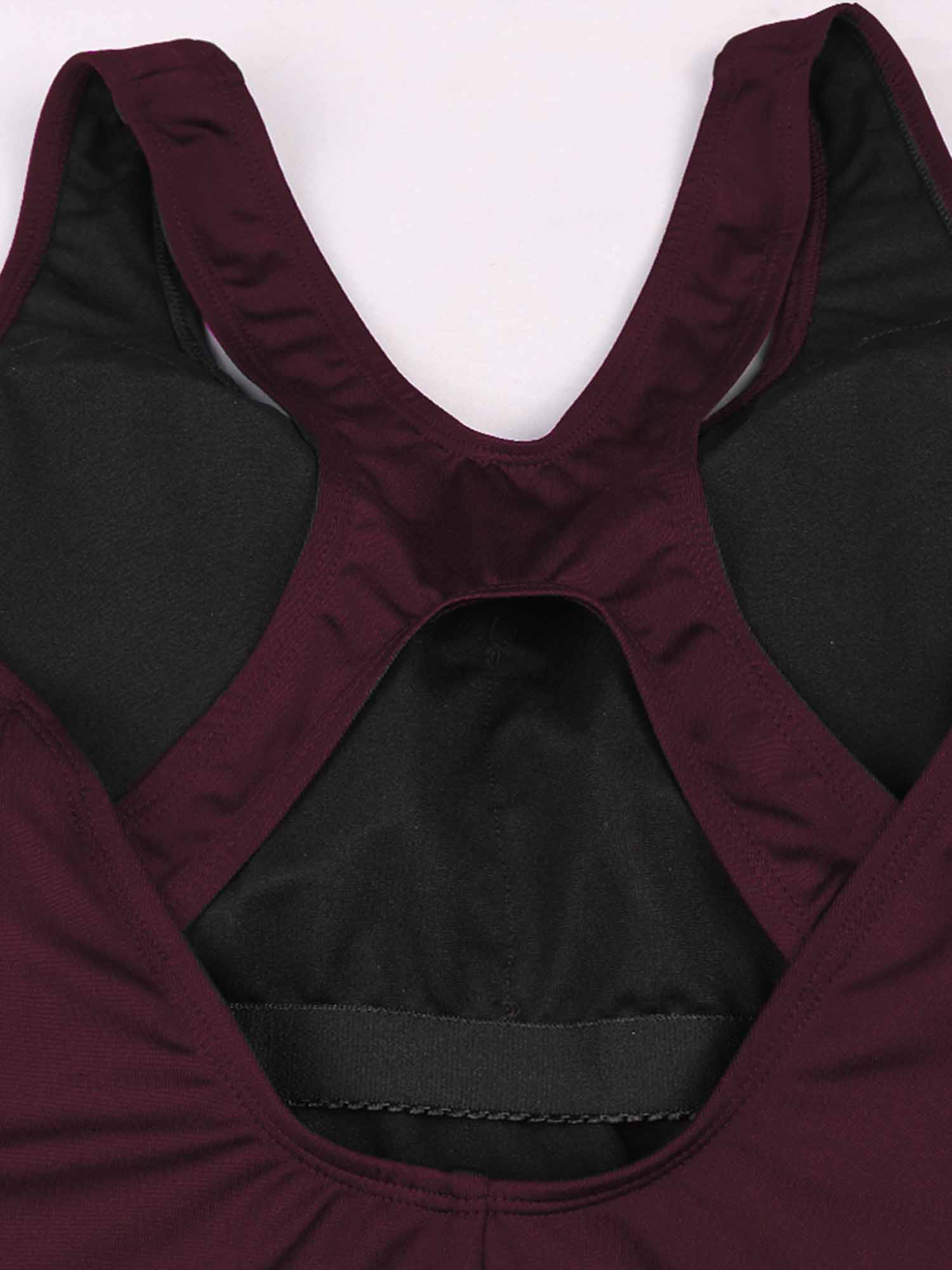 Women's Athletic Racerback One-Piece Swimsuit