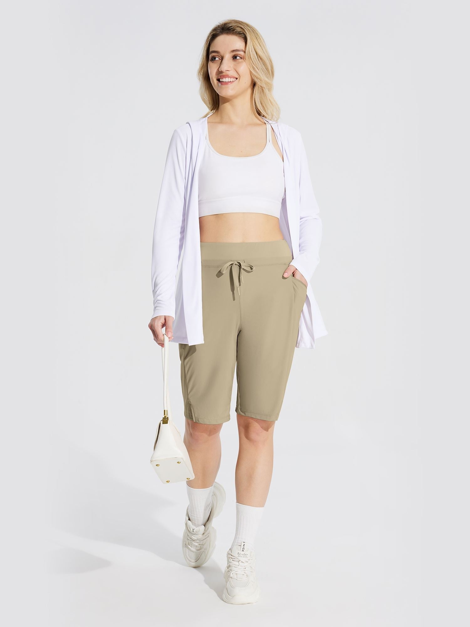 Women's 11' Quick-Dry Hiking Cargo Shorts