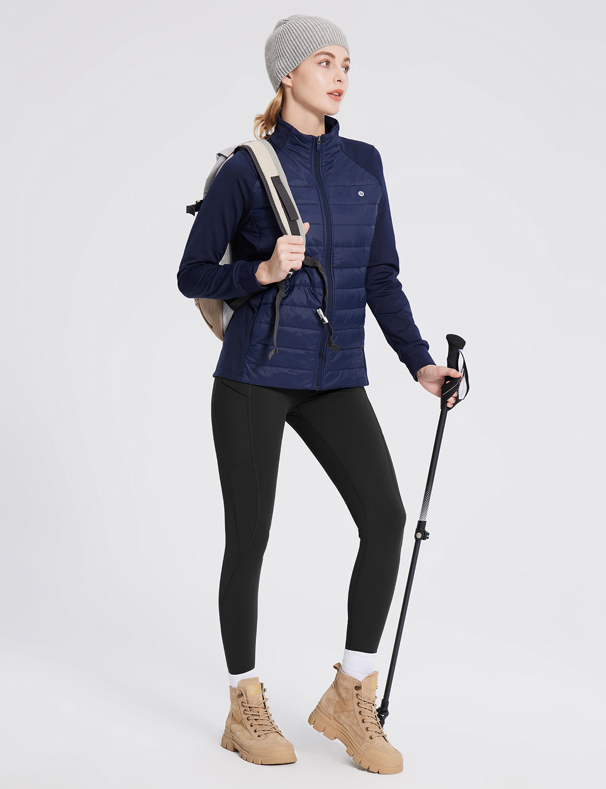 Hiking Multi-Pocket Fleece Leggings