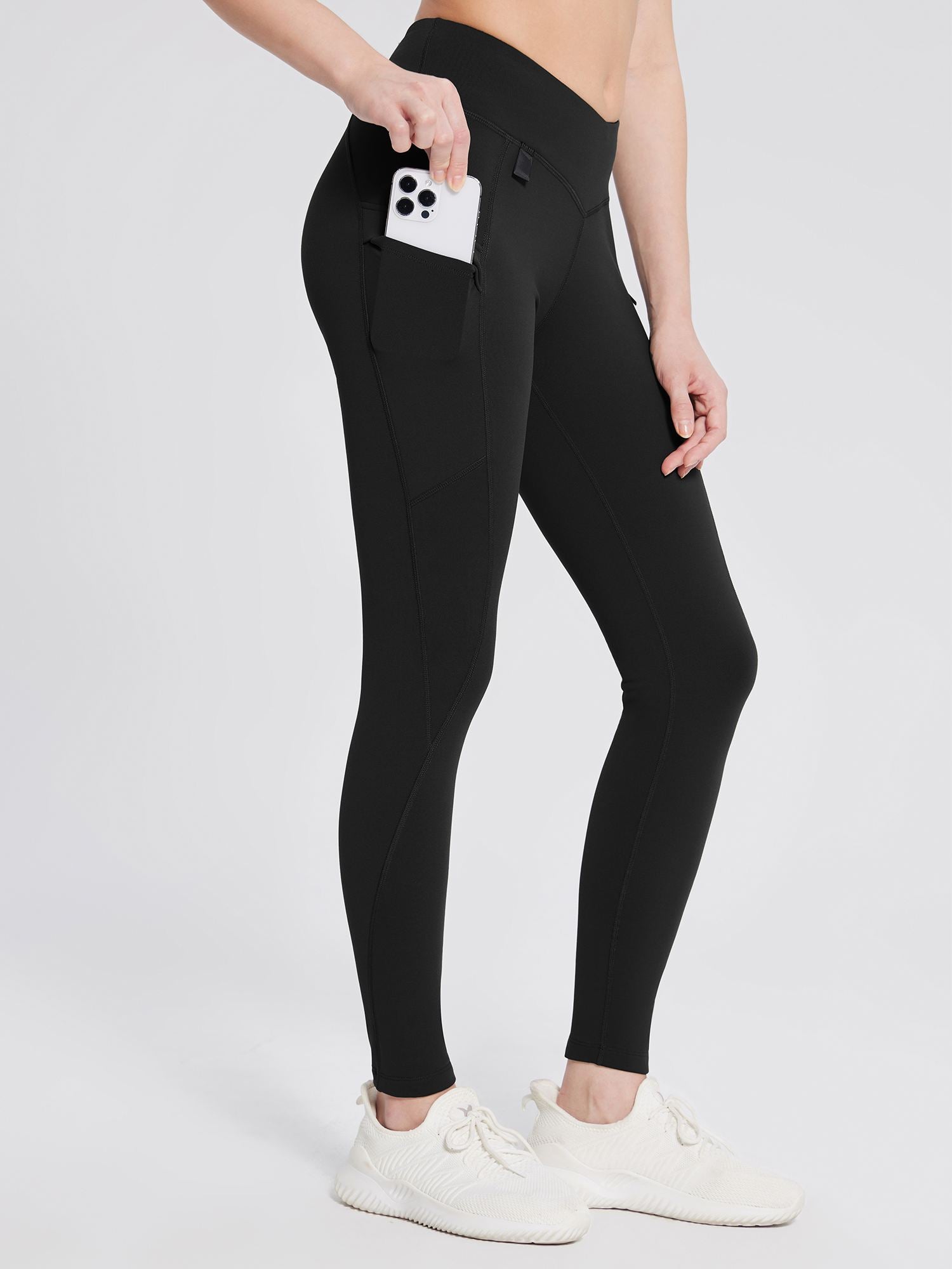 Hiking Multi-Pocket Fleece Leggings