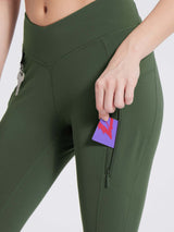 Hiking Multi-Pocket Fleece Leggings