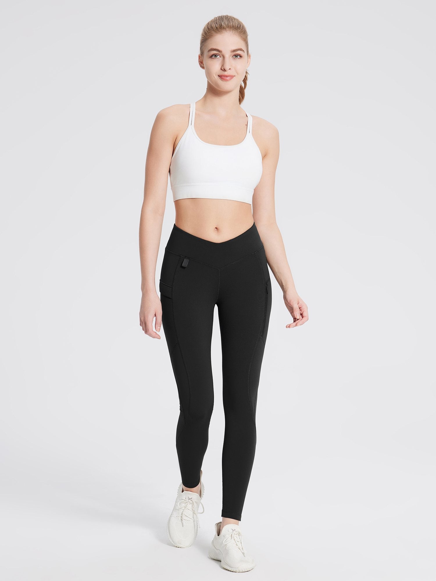 Hiking Multi-Pocket Fleece Leggings