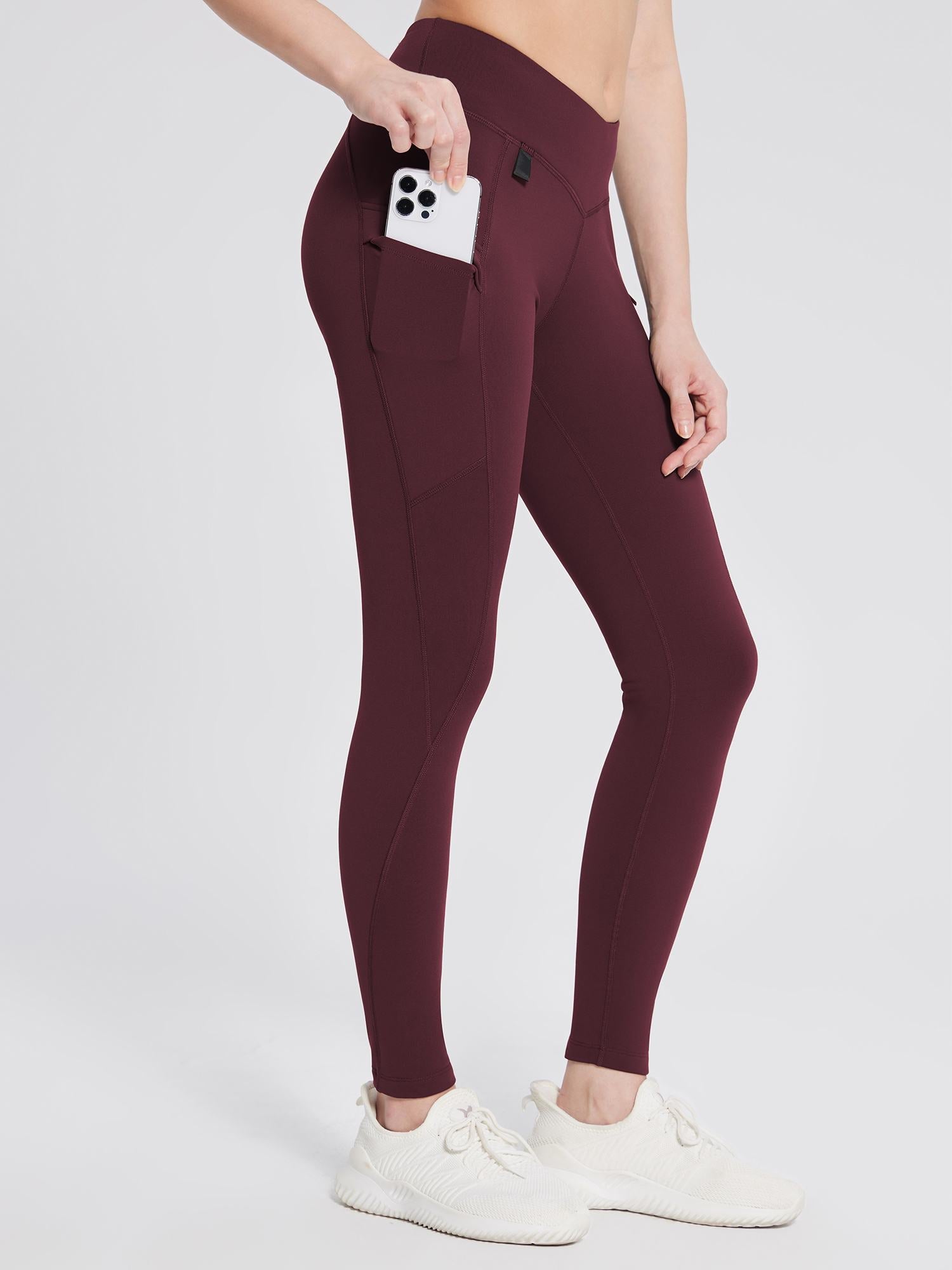 Hiking Multi-Pocket Fleece Leggings