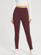 Flyleaf Fleece Lined Zipper Pocket leggings