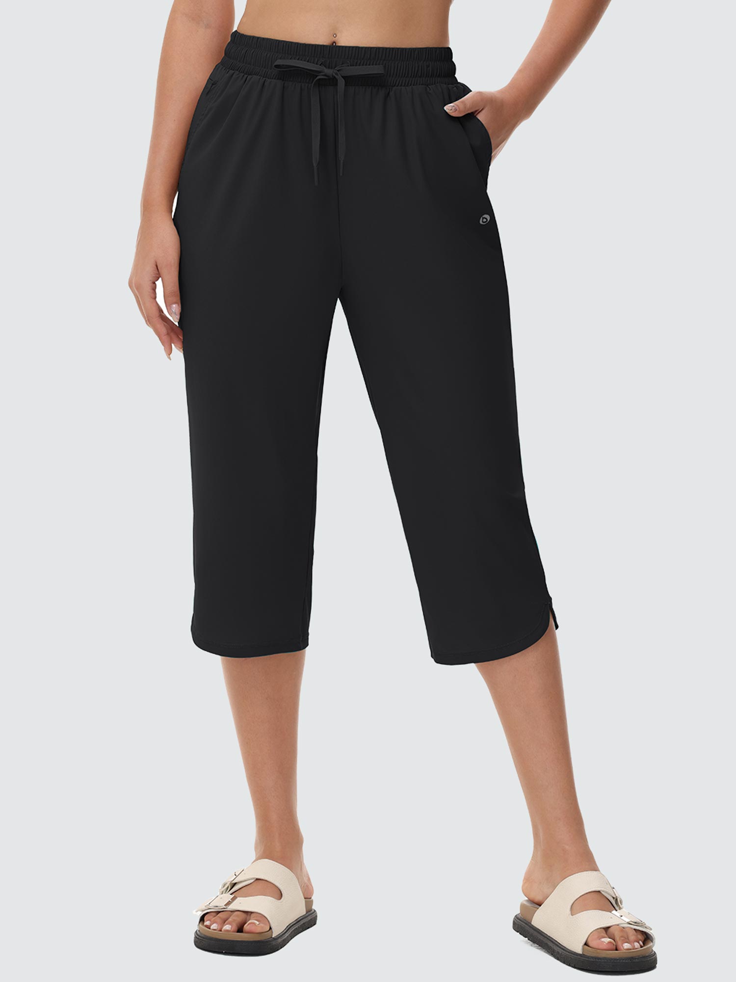 Women's 18' UPF 50+ Quick-Dry Swim Capris