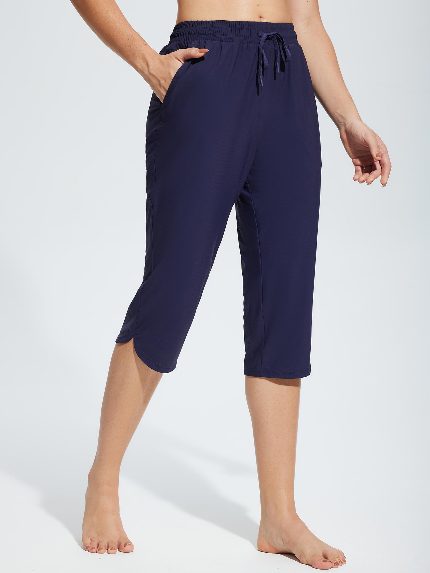 Women's 18' UPF 50+ Quick-Dry Swim Capris