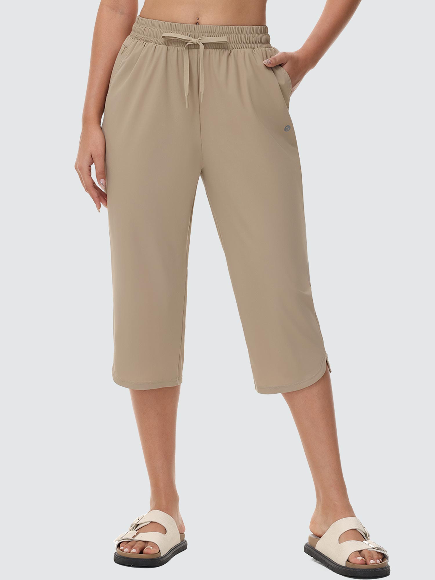 Women's 18' UPF 50+ Quick-Dry Swim Capris