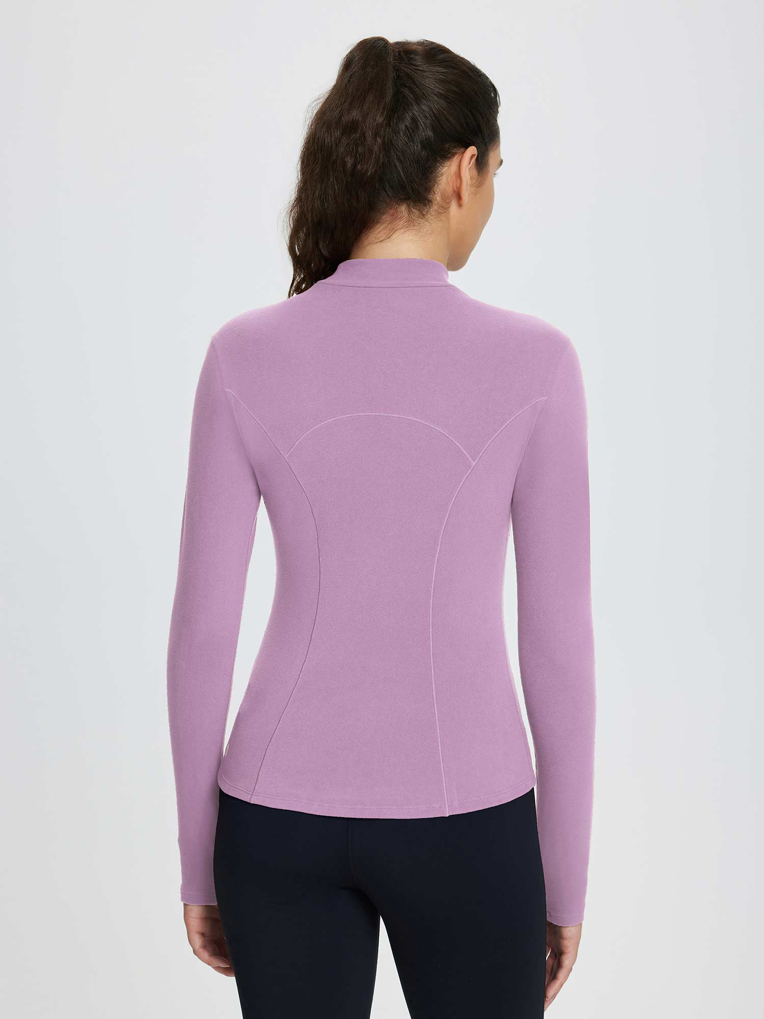 Laureate Half-High Neck Hip-Length Top