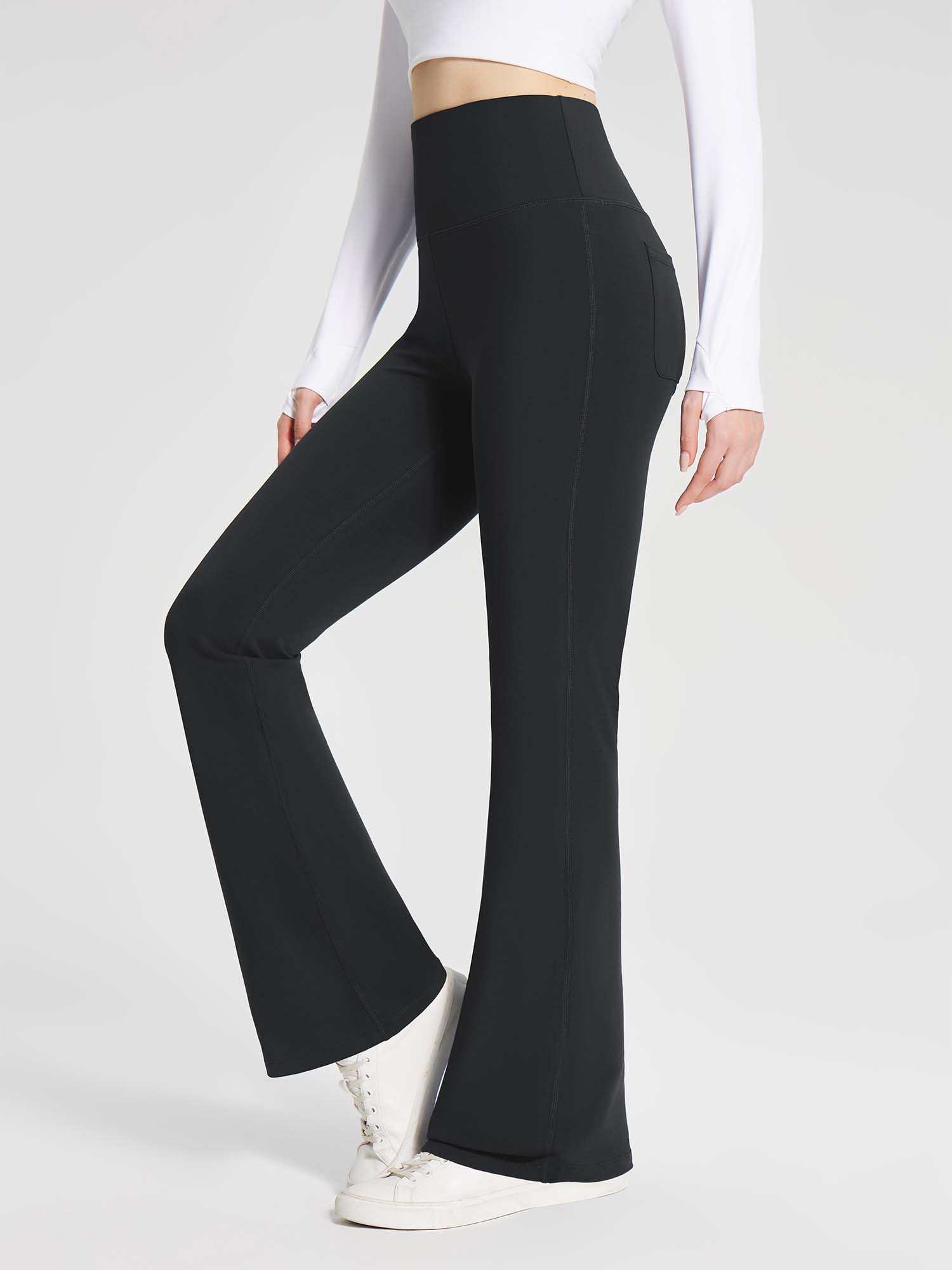 Women's Cotton Yoga Flare Pants