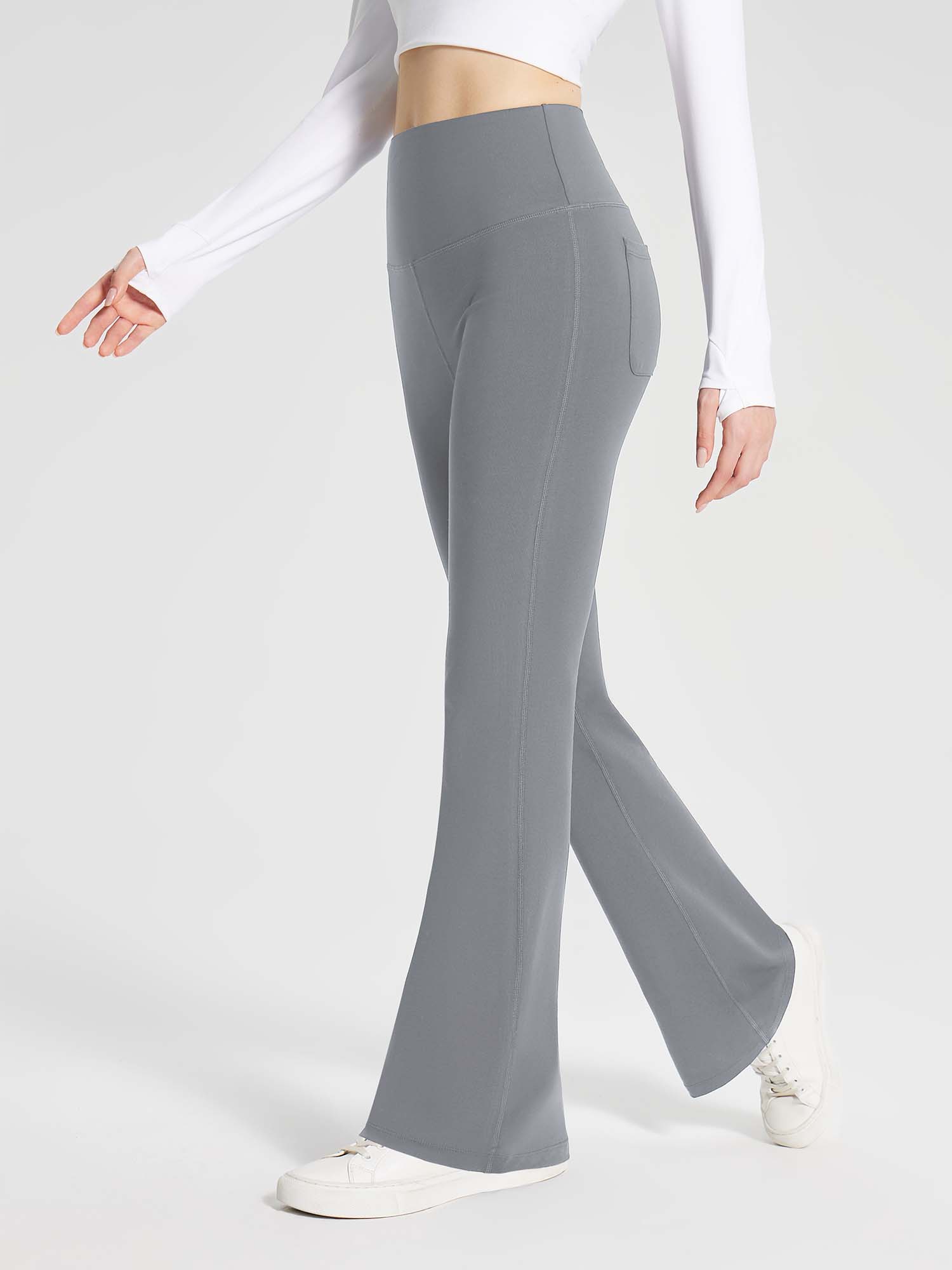 Women's Cotton Yoga Flare Pants