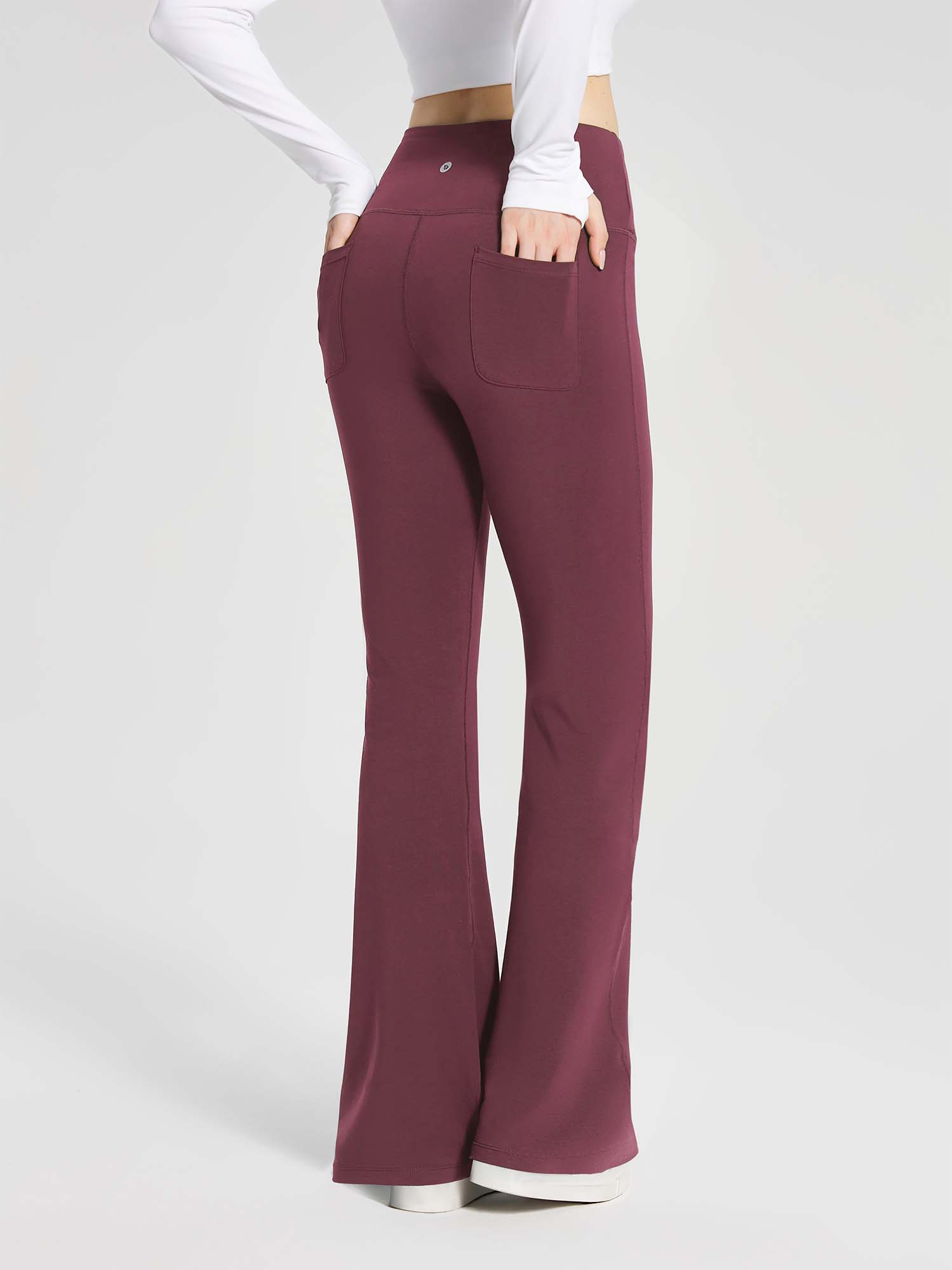 Women's Cotton Yoga Flare Pants