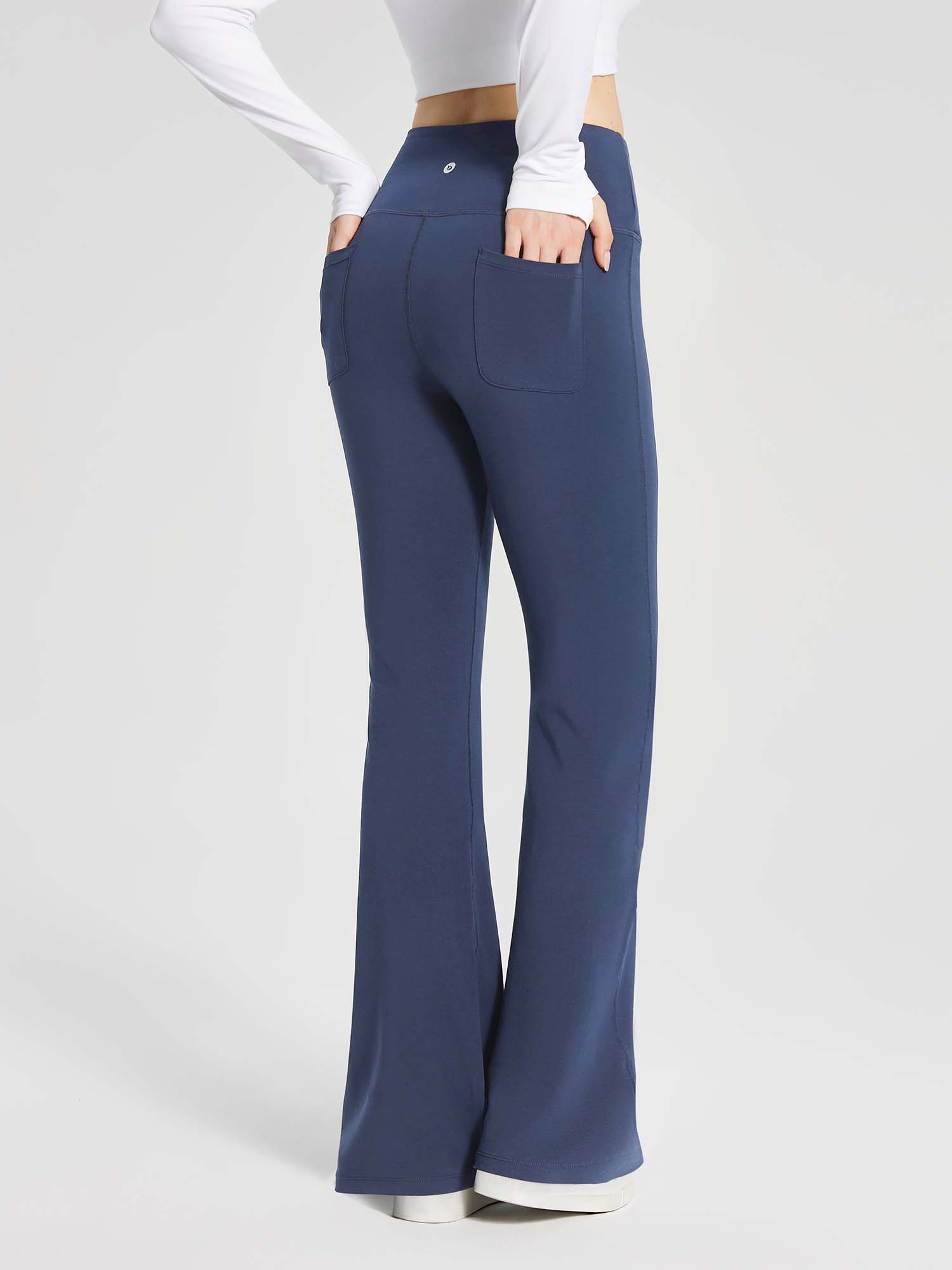 Women's Cotton Yoga Flare Pants