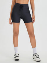 Women's 5' Drawstring Padded Cycling Shorts