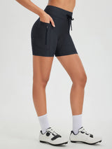 Women's 5' Drawstring Padded Cycling Shorts