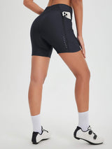 Women's 5' Drawstring Padded Cycling Shorts
