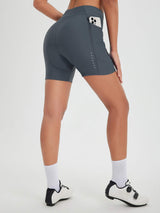 Women's 5' Drawstring Padded Cycling Shorts