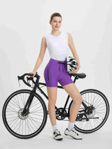 Women's 5' Drawstring Padded Cycling Shorts
