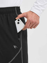 Cycling Elastic Non-Fleece Pants