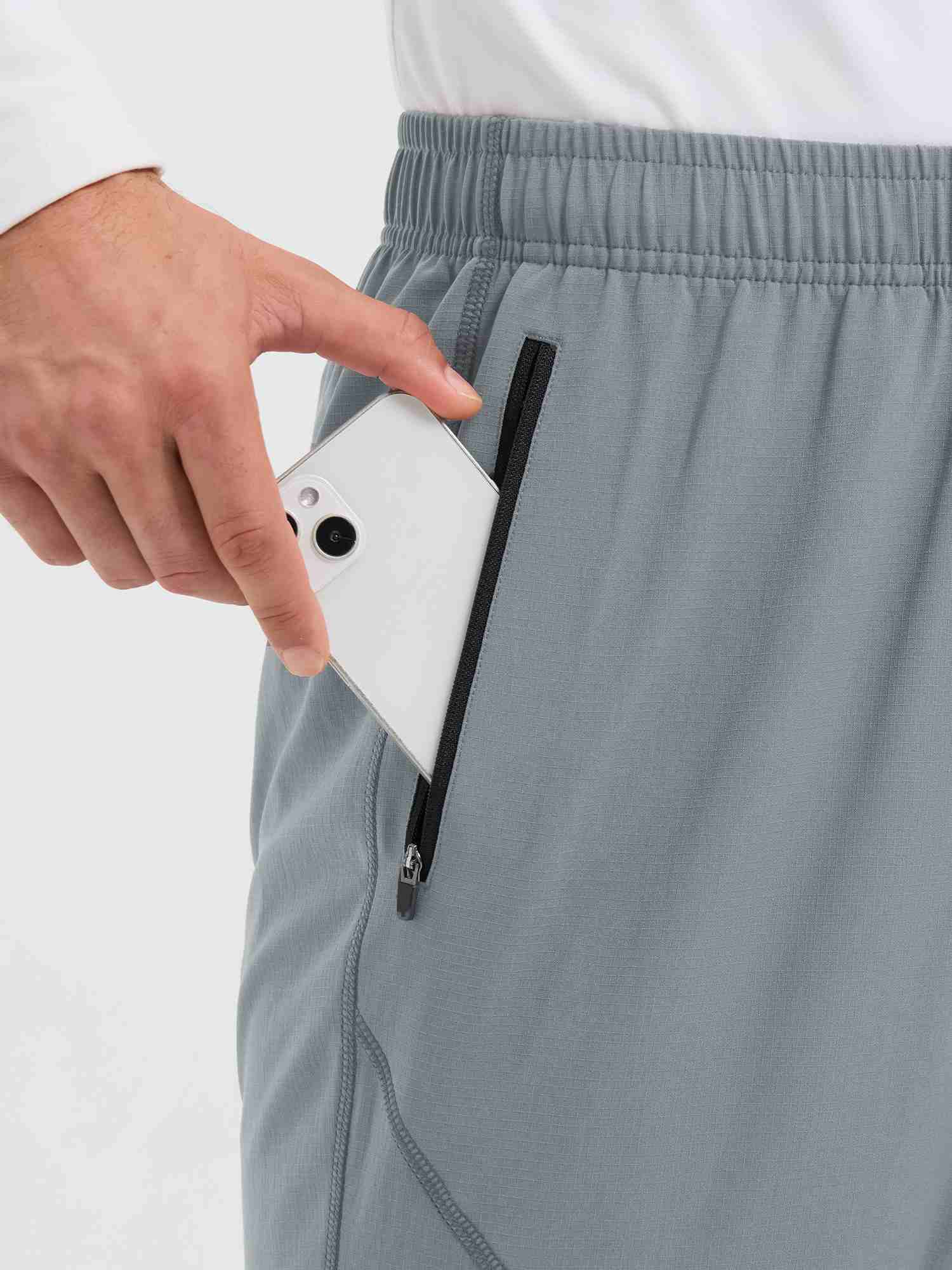Cycling Elastic Non-Fleece Pants
