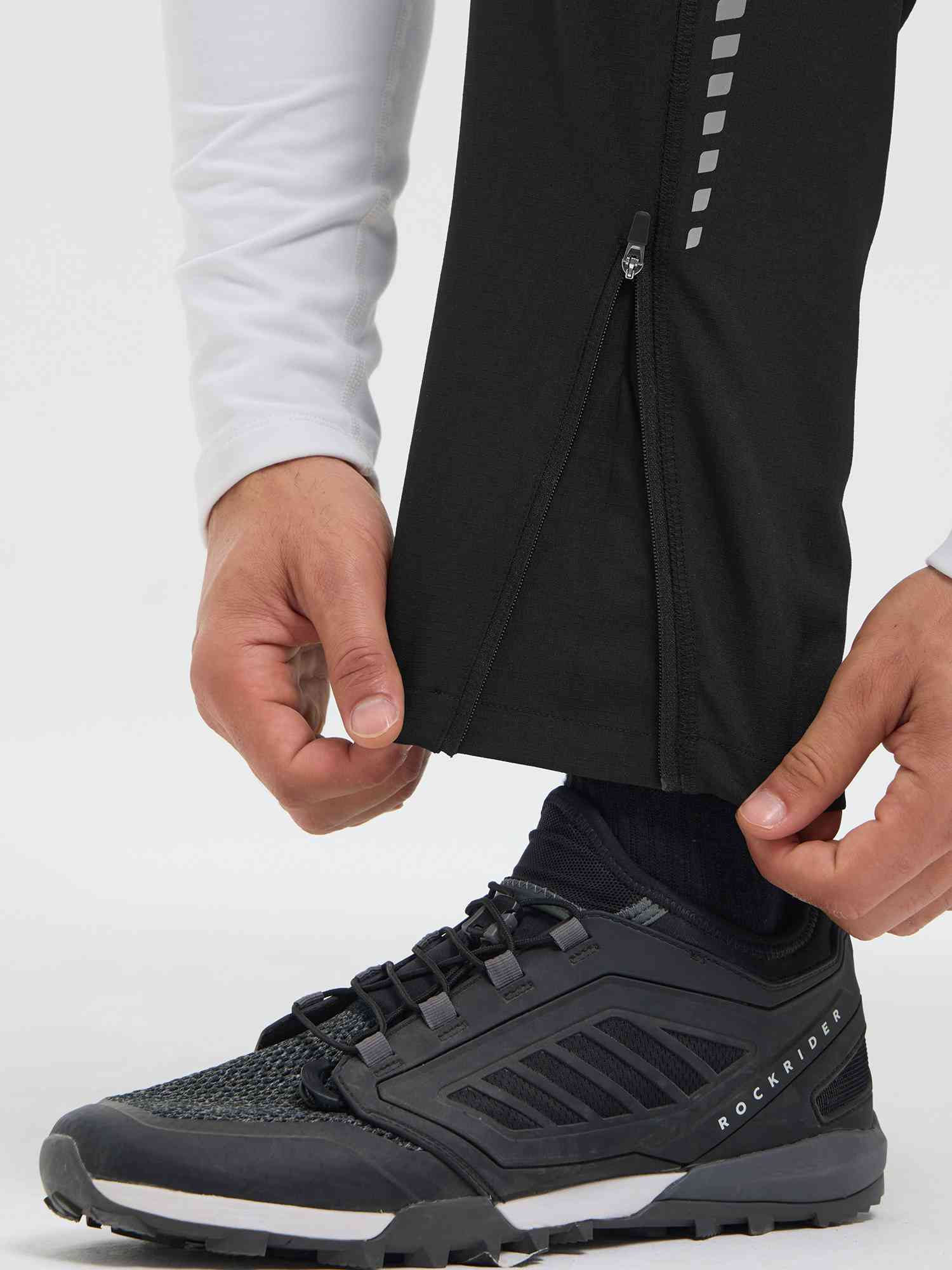 Cycling Elastic Non-Fleece Pants