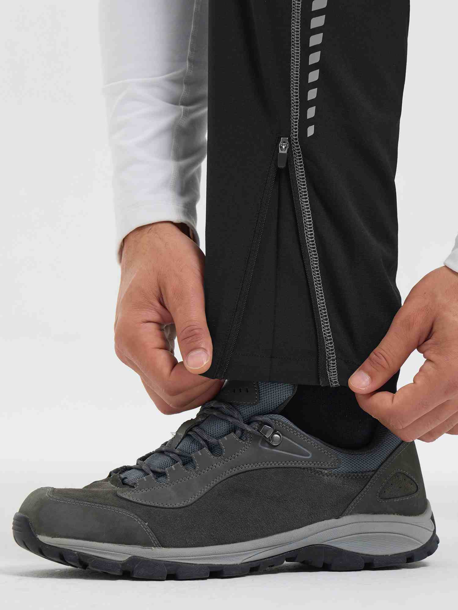 Cycling Elastic Non-Fleece Pants