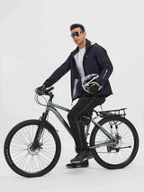 Cycling Elastic Non-Fleece Pants