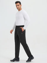Cycling Elastic Non-Fleece Pants