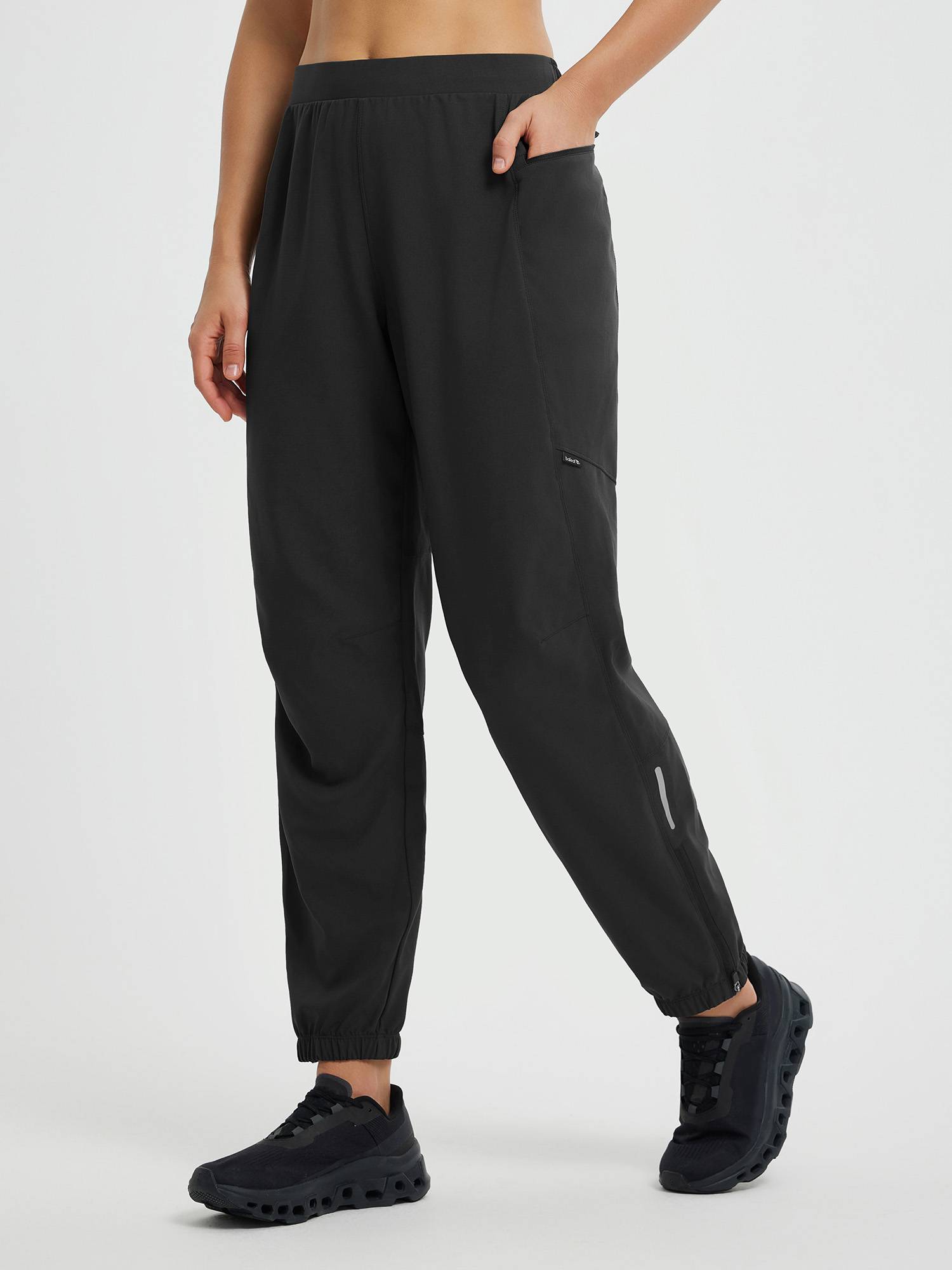 Cycling Elastic Non-Fleece Pants