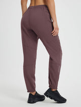 Cycling Elastic Non-Fleece Pants