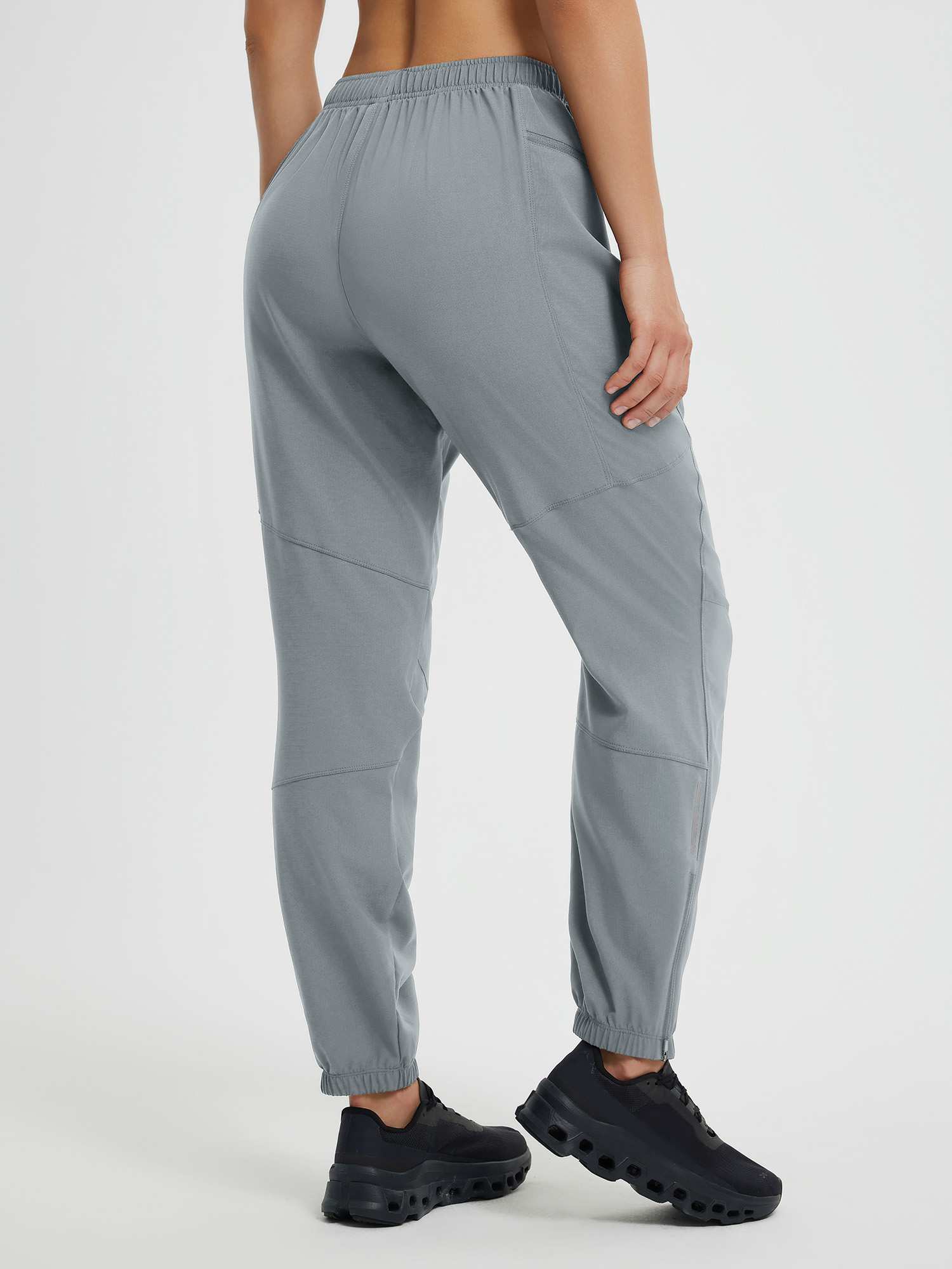 Cycling Elastic Non-Fleece Pants