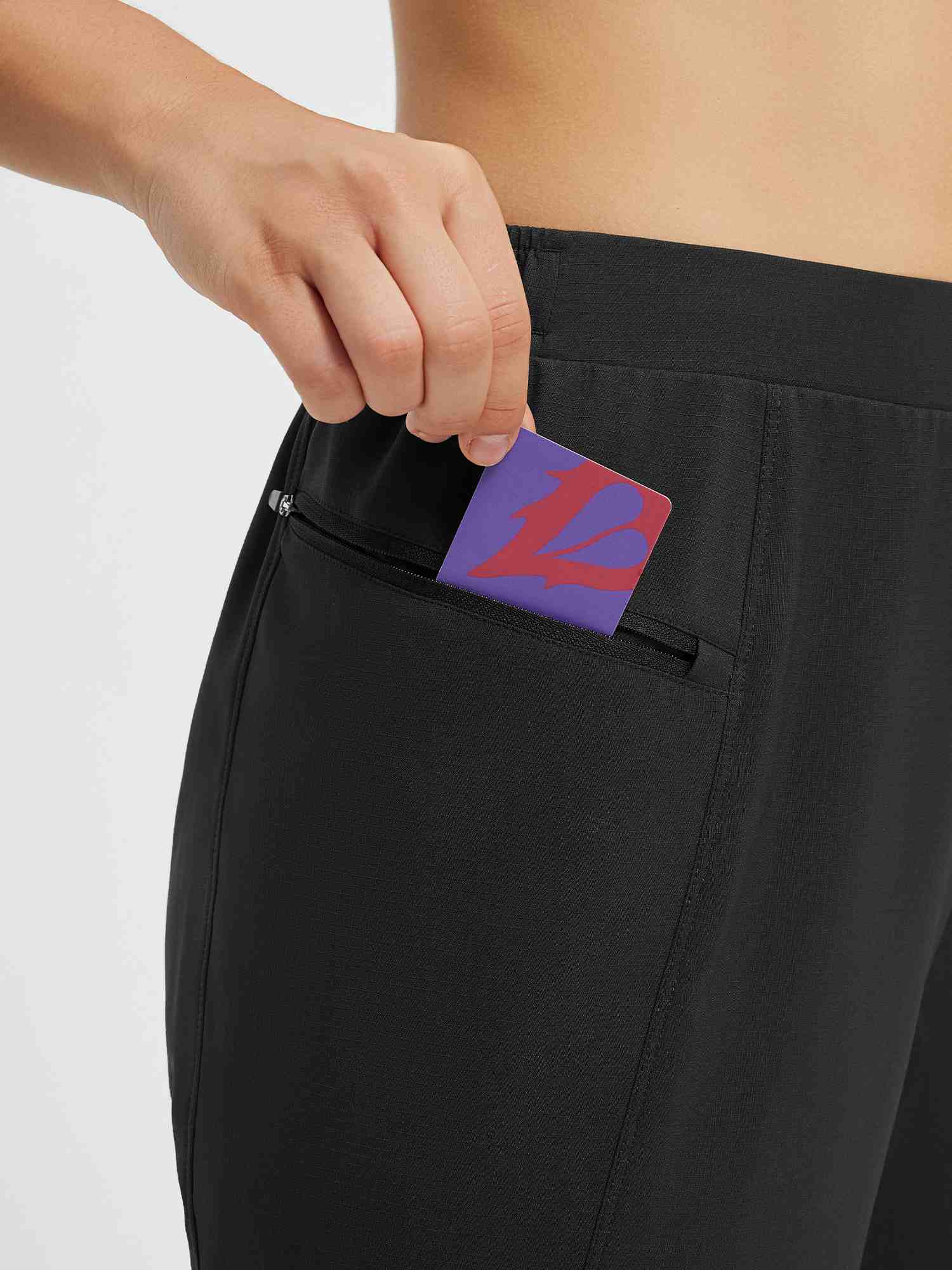 Cycling Elastic Non-Fleece Pants