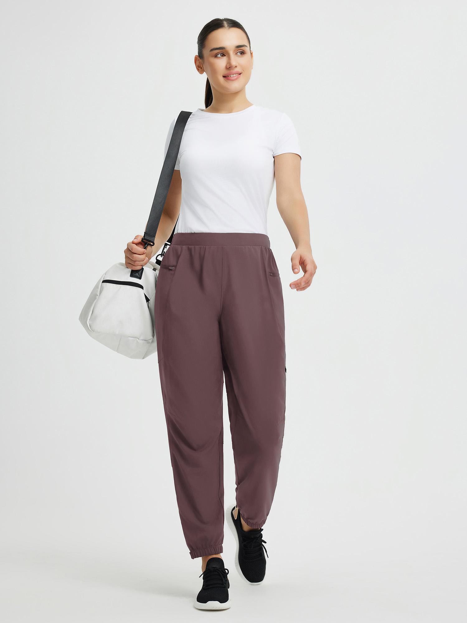 Cycling Elastic Non-Fleece Pants