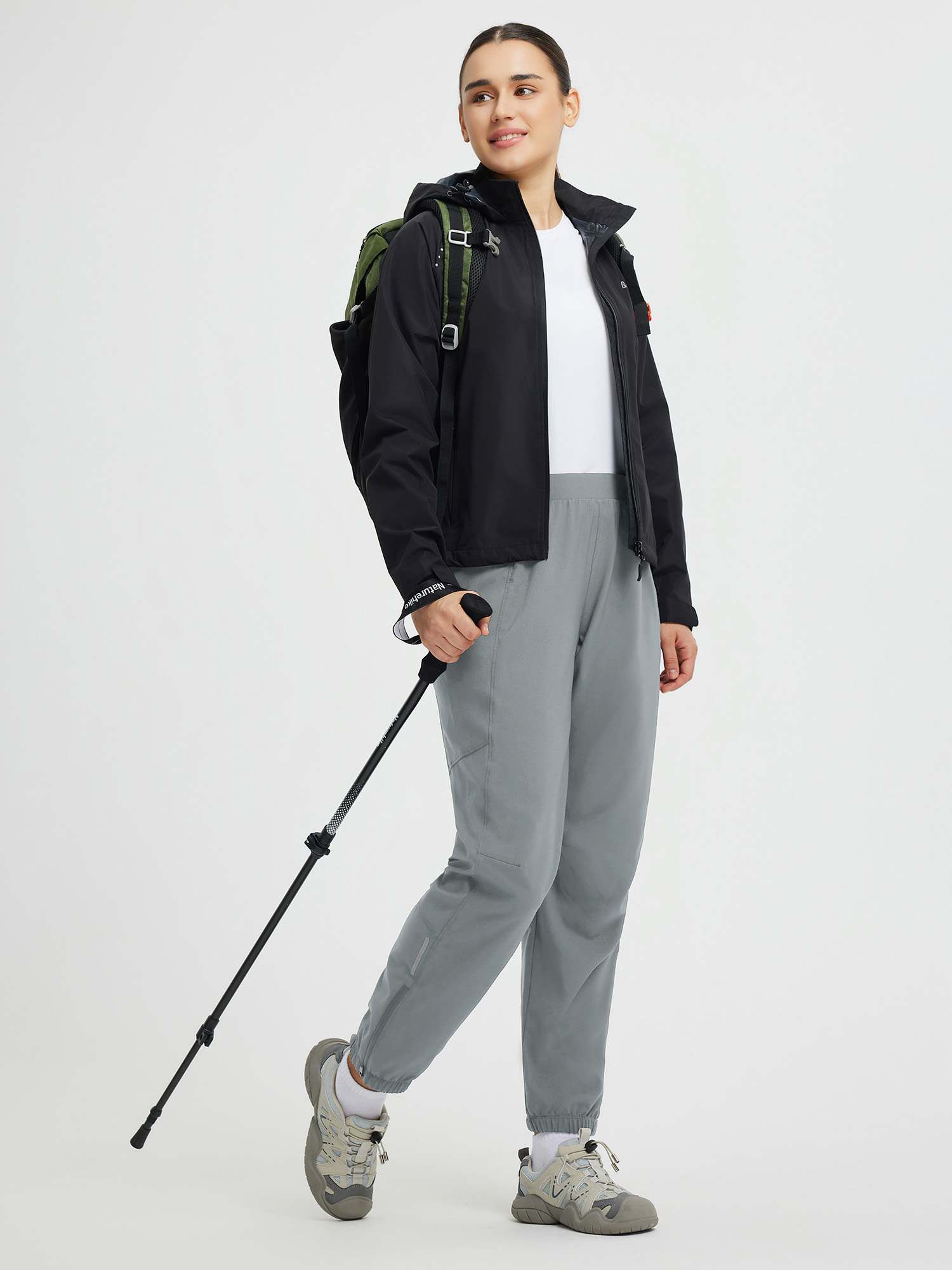 Cycling Elastic Non-Fleece Pants
