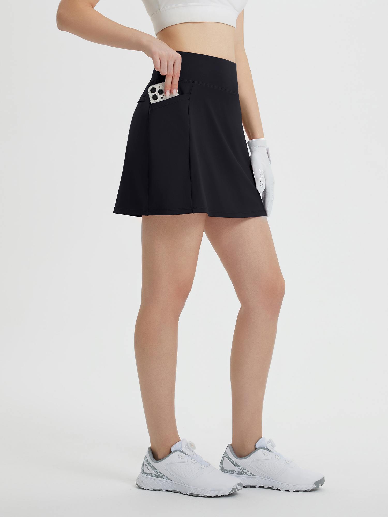 Golf Basics High-Waisted A-line Skort