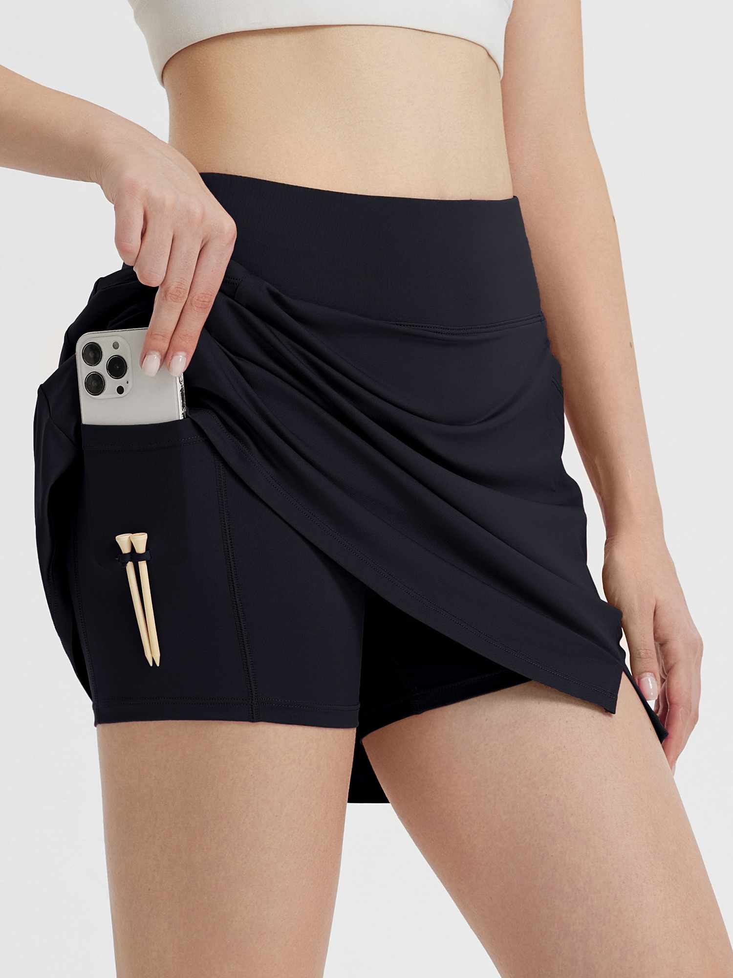 Golf Basics High-Waisted A-line Skort