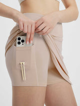 Golf Basics High-Waisted A-line Skort